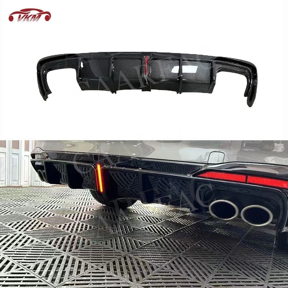 Rear Diffuser Lip Bumper For Audi A4 S4 Not Standard 2020-2024 Rear Bumper Lip Diffuser Body Kits Accessories