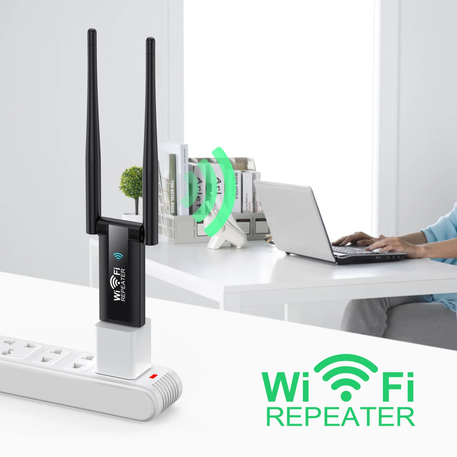 Ripetitore WiFi USB Router extender wireless Amplificatore di segnale WiFi Booster Punto di accesso ripetitore Wi-Fi a lungo raggio