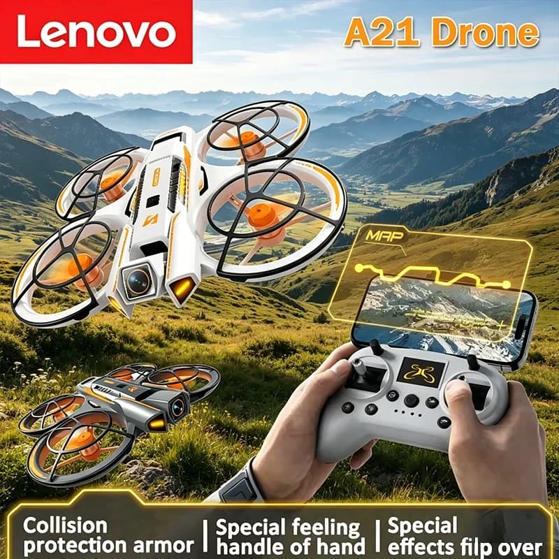 Lenovo A21Pro Drone 8K GPS Professional Aerial Photography Remote Control Aircraft 5G HD Camera Quadcopter Toys UAV 2026 New