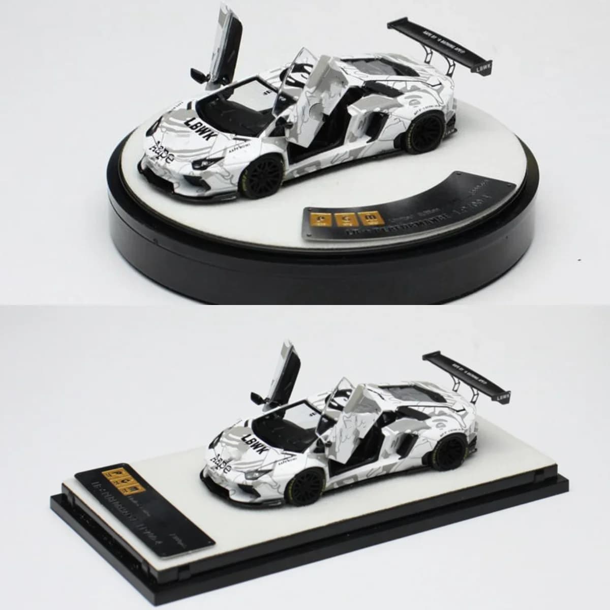 PGM 1:64 Aventador LP700 AP LBWK Versione Personalizzata, Modellino Auto Statico in Metallo in Edizione Limitata, Regalo