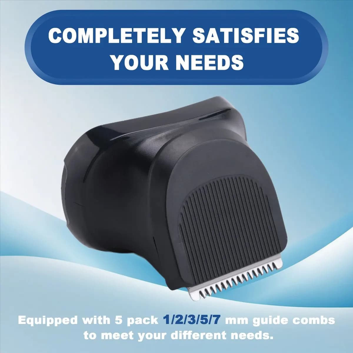 Head for regulabarba, spare head for razor with 5 pieces 1/2/3/5/7 mm for 3 series