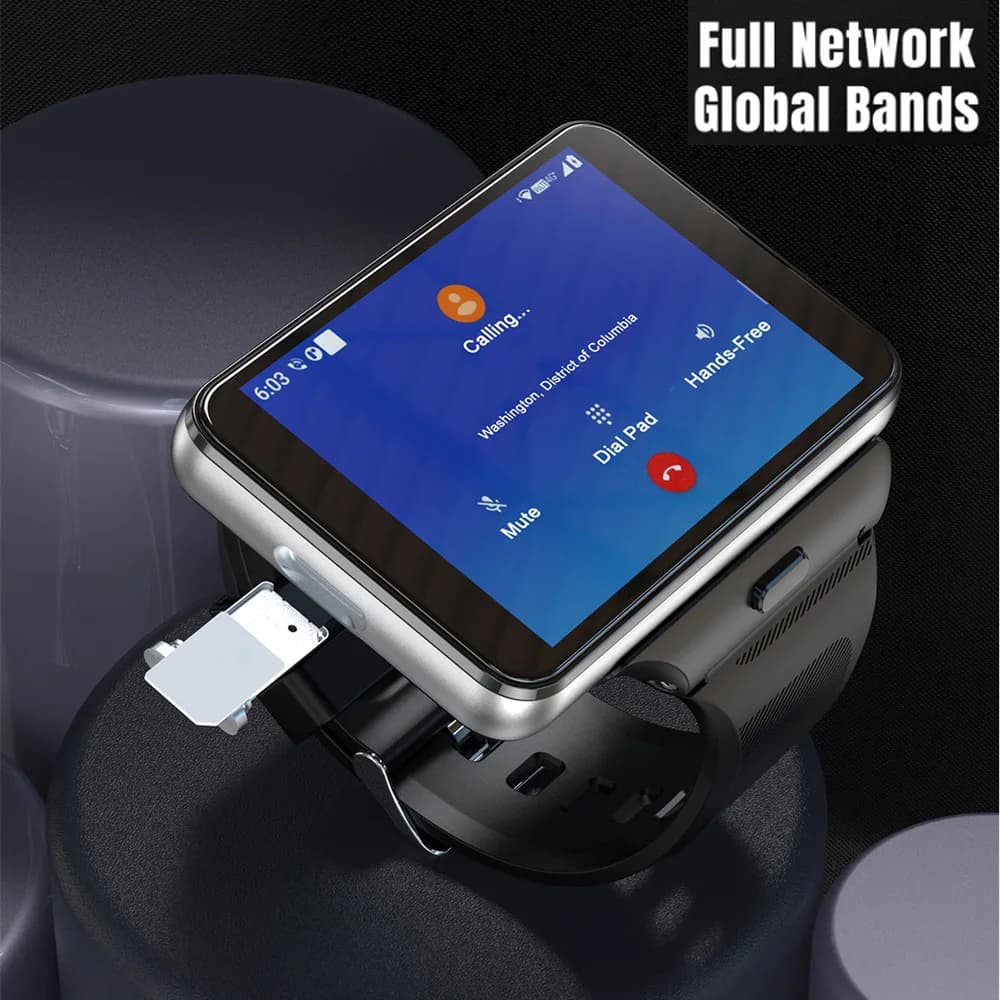 Smartwatch 2MP/8MP Doppia Fotocamera 4G Smart Watch Android 11 Uomo Donna 2.88 "4GB RAM 64GB ROM 2300MAh Orologi GPS WIFI Bussola Regalo
