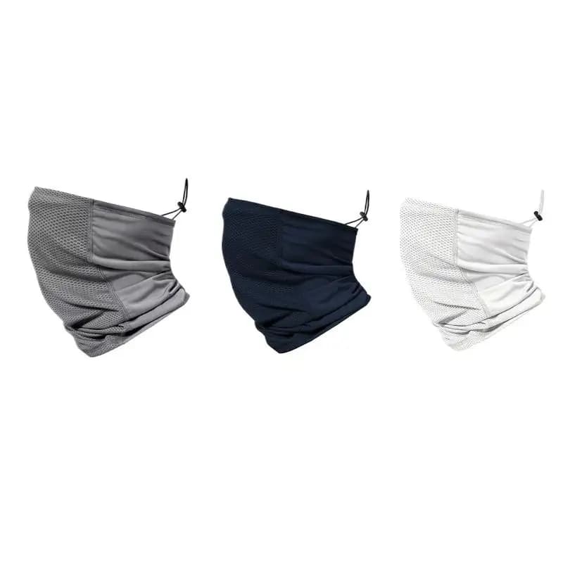Sciarpa per il viso, maschera da ciclismo, scaldacollo, bandana leggera per corsa, sport e viaggi