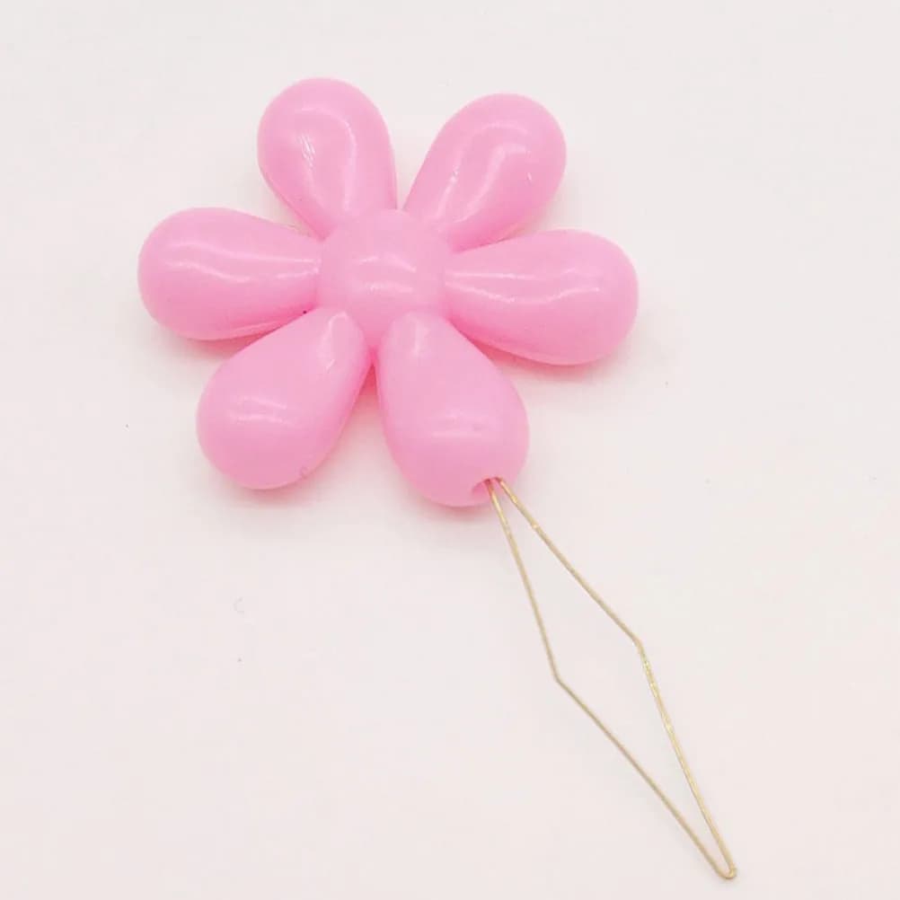 30 Pezzi Infilacuci a Filo Multicolore con Testa a Fiore, Strumento Facile per Infilare Aghi da Cucito, Fai da Te, Macchina da Cucire e Progetti Artigianali