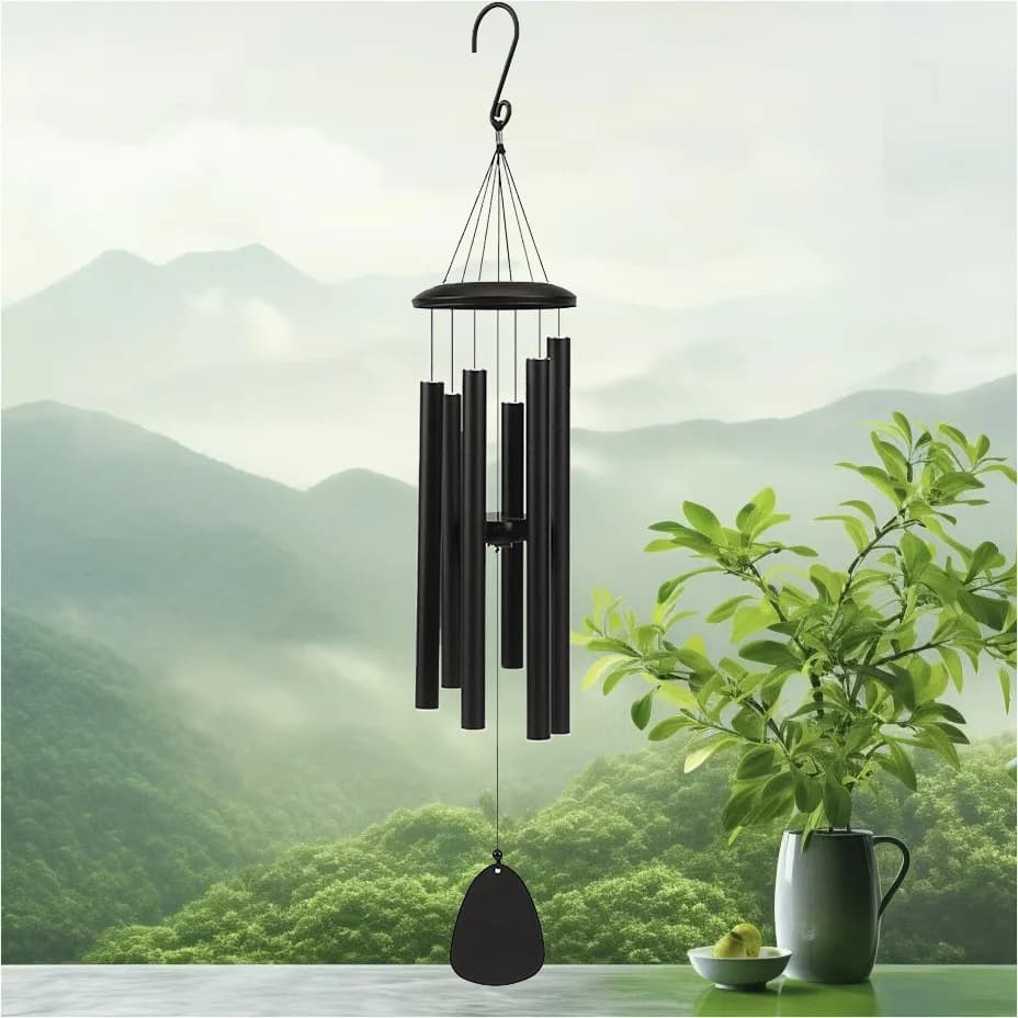 32-inch Musical Wind Chimes Metal Wind Chimes Sympathy Commemorative Wind Chimes European and American Wind Chimes