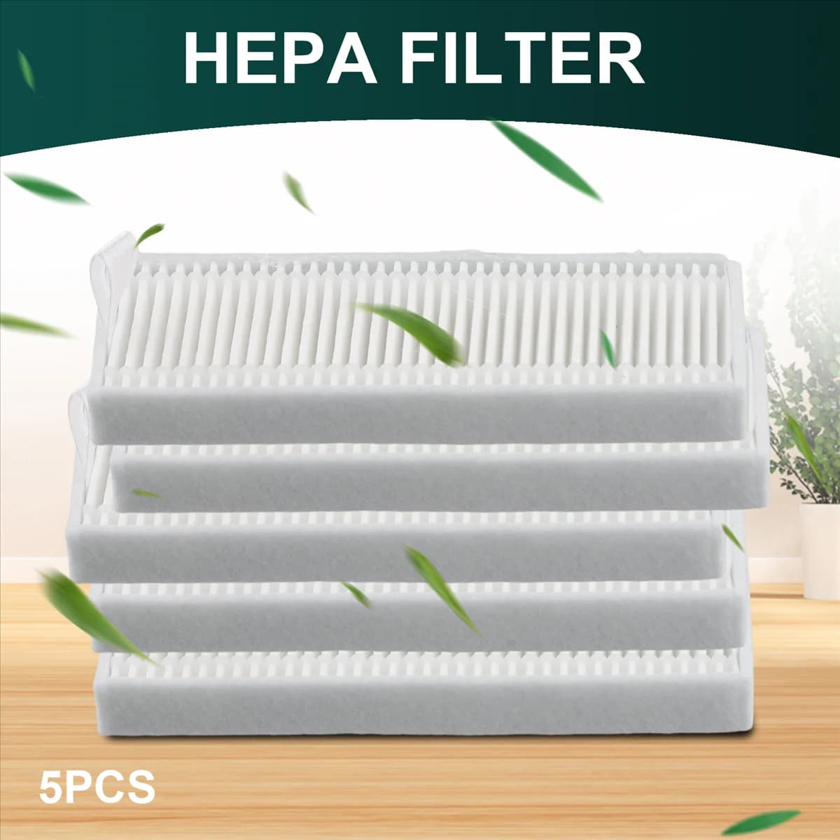 Efficiente-5 pz Robot Aspirapolvere Filtri HEPA per Kitfort Kt-532 Kt532 Robot Aspirapolvere Parti Filtro Hepa Accessori