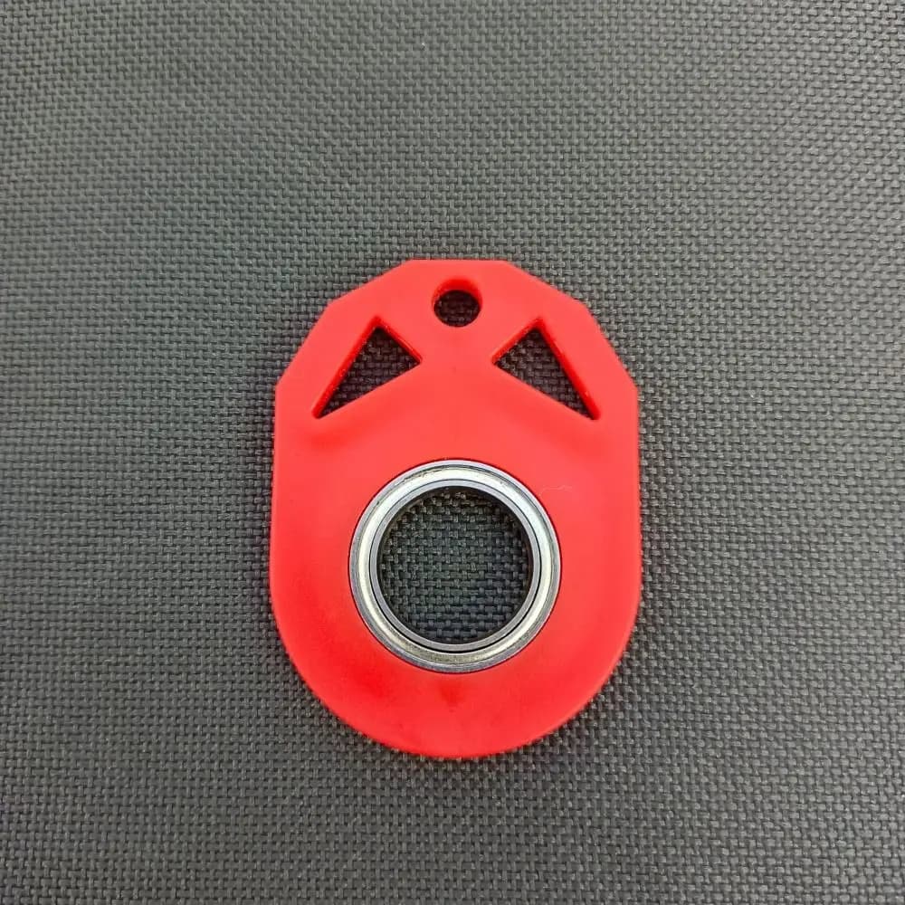 Portachiavi Antistress Luminoso Notturno, Spinner da Dito Trendy, Leggero e Portatile