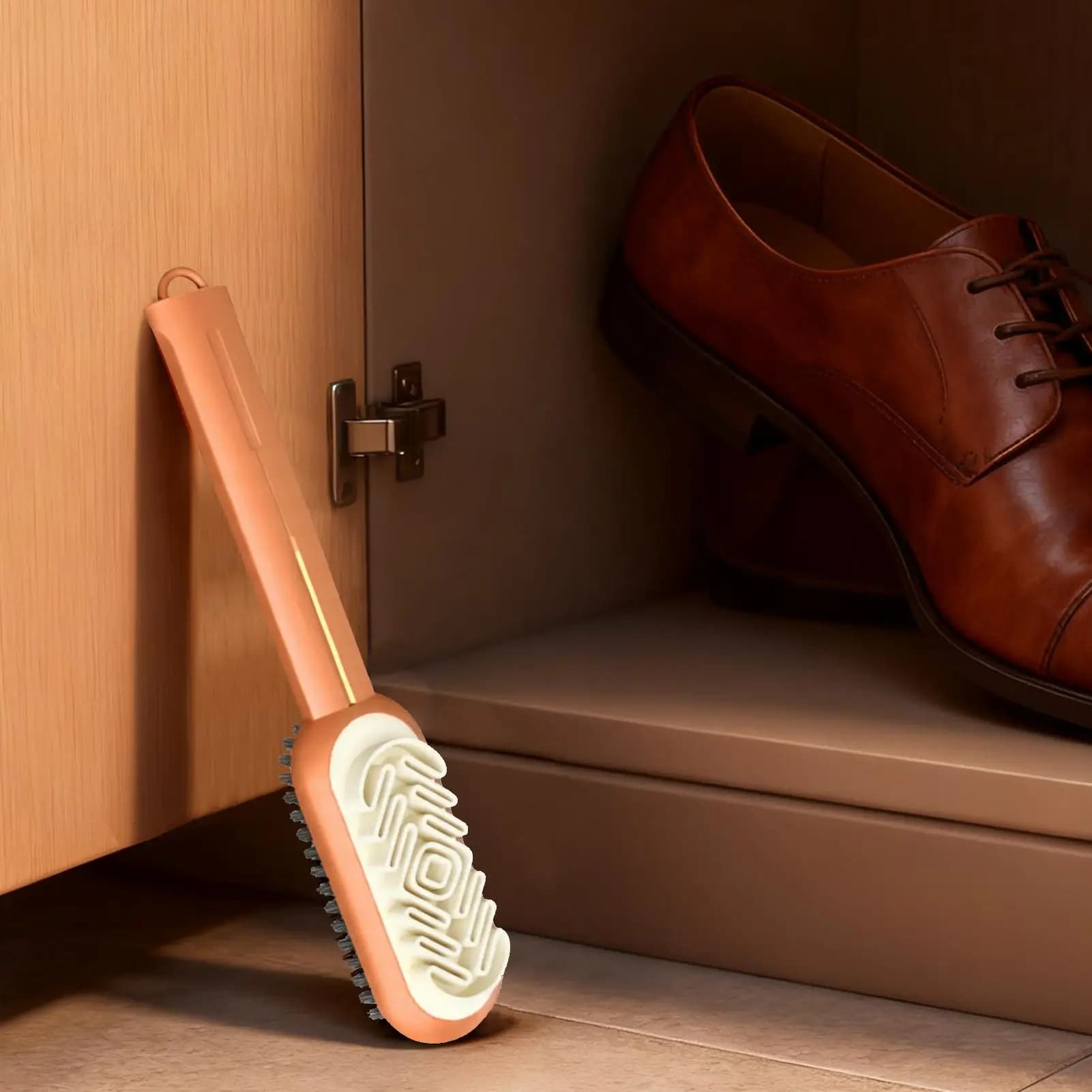 Spazzola per scarpe per la pulizia Detergente per la casa multiuso Scrub Spazzola per la pulizia della casa per scarpe per viaggi d'affari a casa