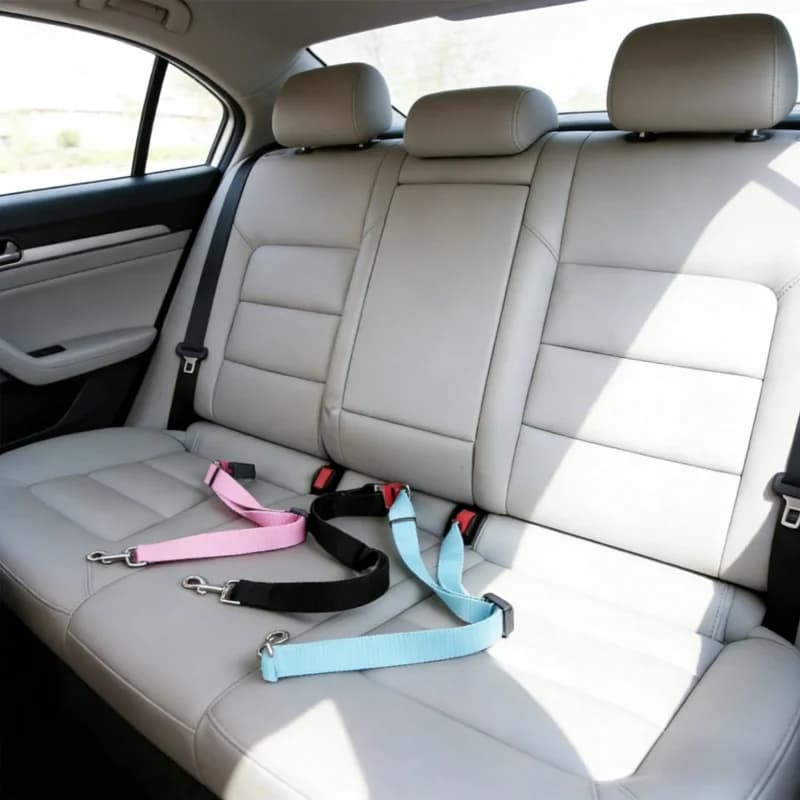 Imbracatura di Sicurezza per Cani in Auto, Guinzaglio Anti-Fuga per Cani di Taglia Media e Grande, Guinzaglio di Sicurezza Speciale per Cani di Piccola Taglia