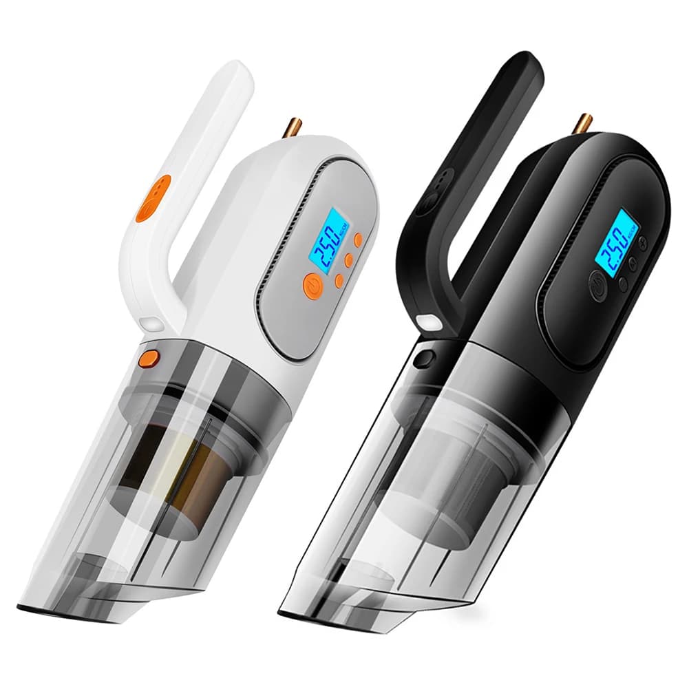 Aspirapolvere portatile per autolavaggio di vendita calda 4 in 1 Versione con display digitale Pulitore portatile multifunzione