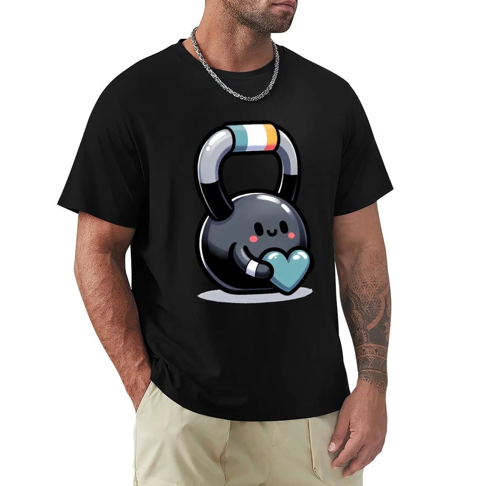 Kettlebell Crush: Love Your Workout! T-Shirt Outdoor Sports Lightweight Tee