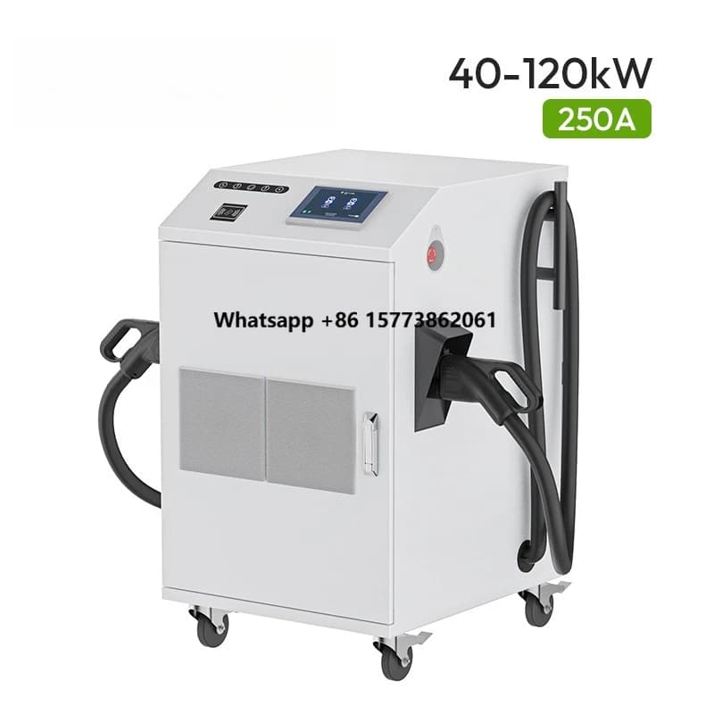Quick DC 60kW Charger for Electric Cars, Portable and Mobile Charging Station, New