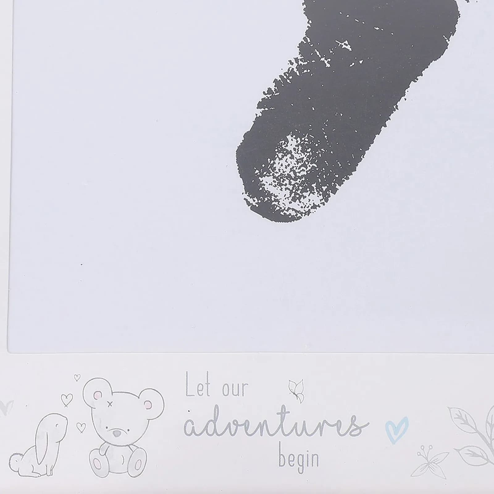 Creative print Footprint Photo Frame Newborn Toddler Gifts Unique Design Healthy Materials Durable Desktop nament Picture