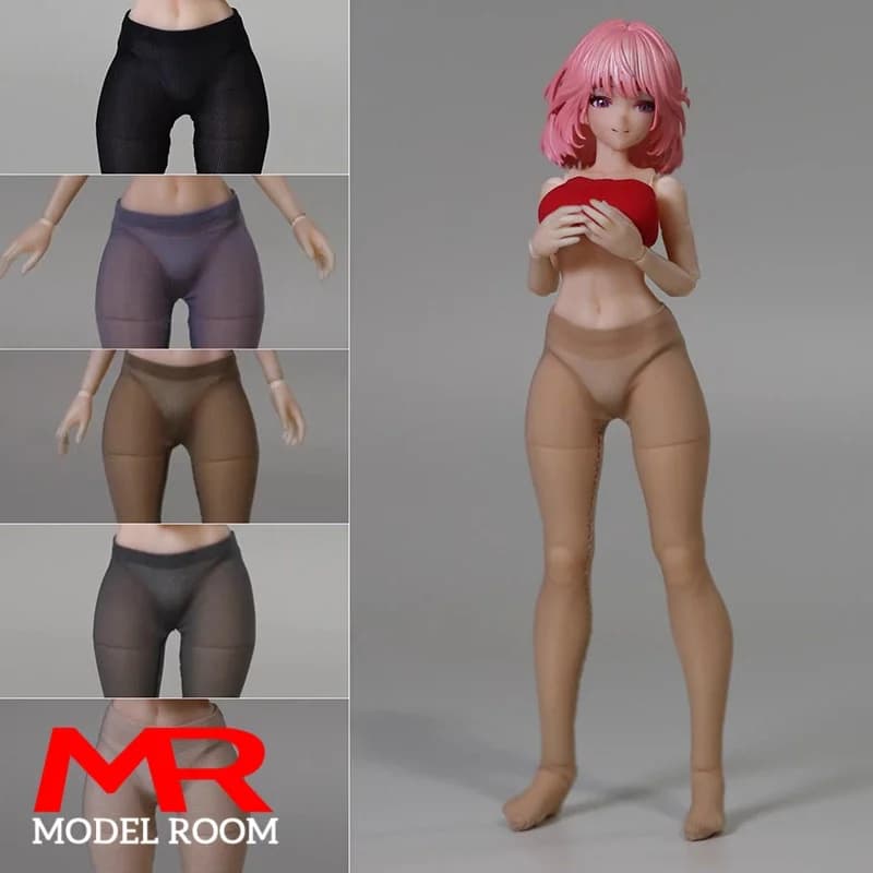Accessori per abbigliamento in scala 1/12, collant ultra-sottili da donna, modello compatibile con action figure da 6'' SnailShell Asi 2.0 TBL ANT Soldier.