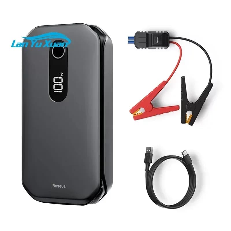 12000mAh Car Jump Starter Power Bank 12V Dispositivo di avviamento automatico 1000A Booster Batteria di emergenza per