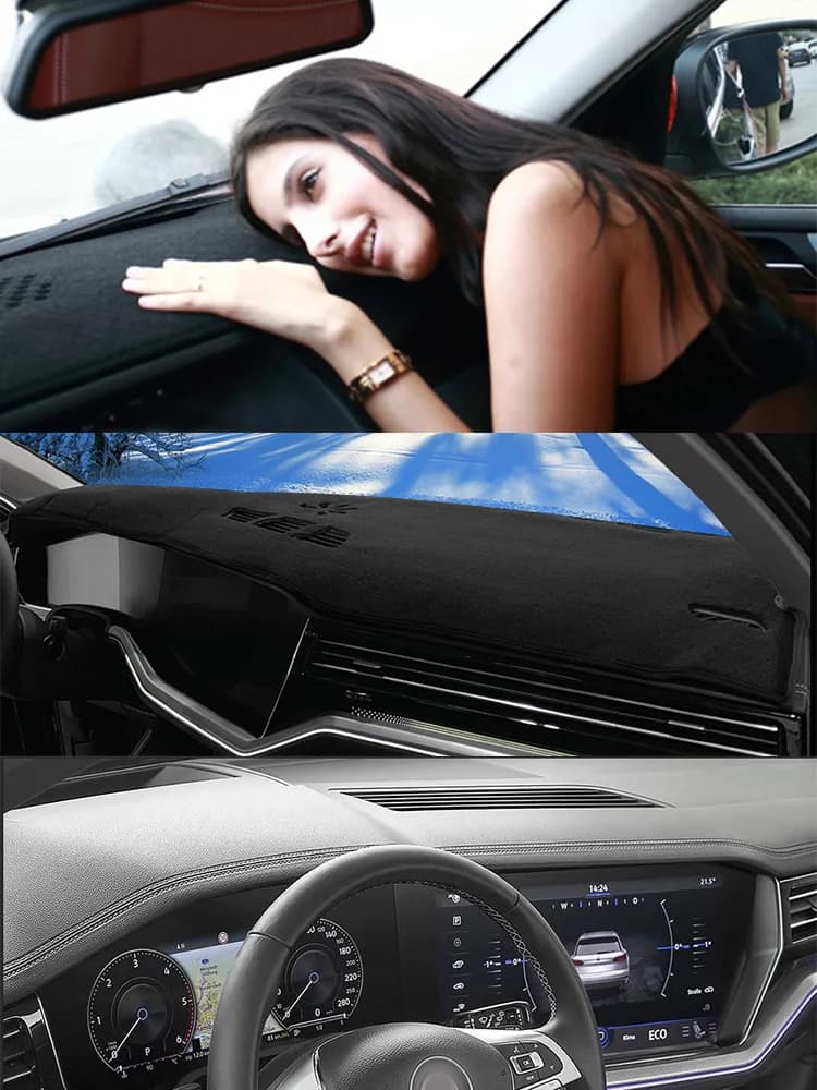 For Volkswagen VW Touareg CR7 2018-2022 Carpet Covers Dashboard, Cover Panel Tools, Insulating and Solar Protection