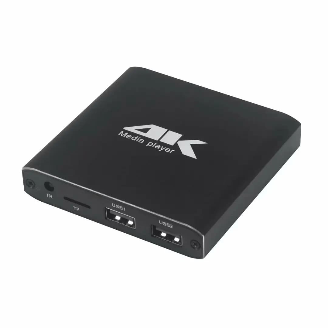 Mini 4K H.265 Advertising Player Media Player Support Micro SD TF Card USB Disk 1080P Autoplay Full HD MultiMedia HDD Player