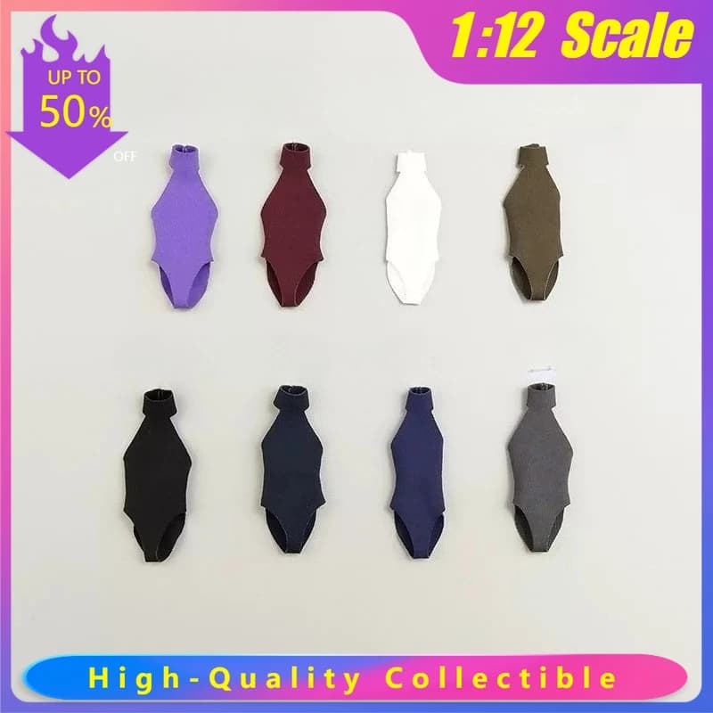 Action Figure in Scala 1/12, Soldatine Trendy in Vari Colori, Modelli di Costumi da Bagno per Bambole BJD SHF da 6 Pollici, Decorazione