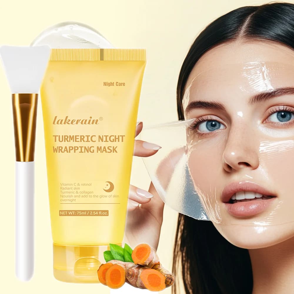 Cogico Acid Curcuma Nocturnal packaging Mask peel off Nutre Hydrolyzed collagen Bright skin Firmnes Korean skin care