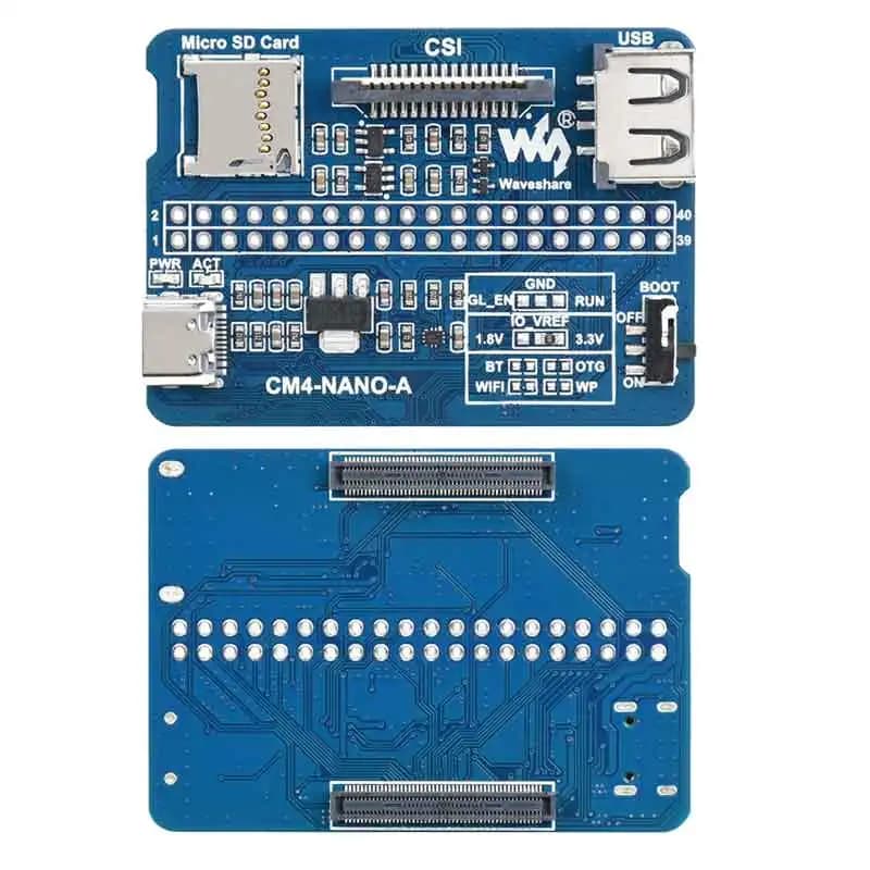 Modulo di calcolo Raspberry Pi 4 Mini scheda di espansione CM4-NANO-A