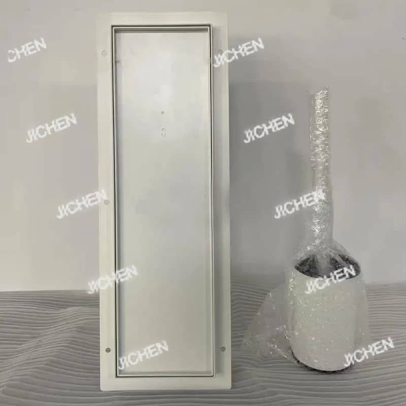 Supporto per Scopino WC Invisibile JC - Nicchia a Incasso in Acciaio 304 per Piastrelle, Soluzione Salvaspazio per il Bagno (Design Senza Fessure)
