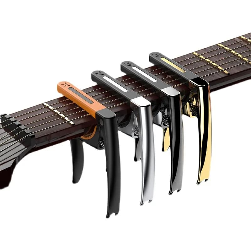Clip per capotasto per chitarra Chitarra elettrica classica folk Accordatore personalizzato Accessori variabili/Clip in metallo per ukulele