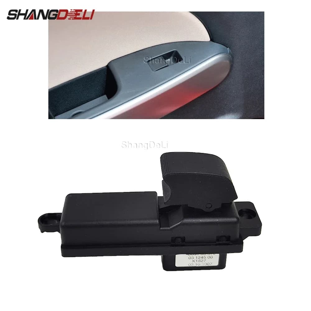 Pulsante regolatore alzacristallo elettrico lato passeggero interruttore alzacristallo per Mazda 2 M2 2007-2013