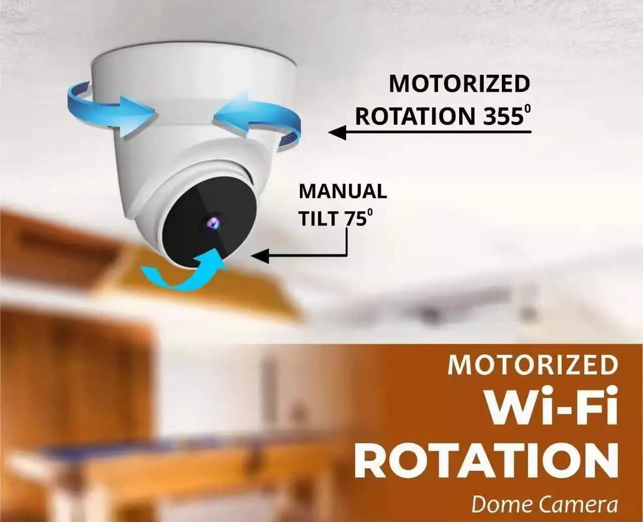 3MP 1296P V380Pro APP Telecamera dome IP Visione notturna IR Sicurezza domestica CCTV Interfono Baby Monitor