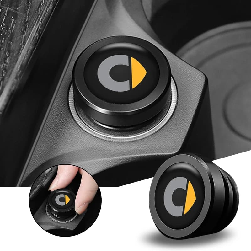 Car Cigarette Lighter Decoration Cover Plug DustProof Caps For Mercedes Benz Smart Fortwo 453 Forfour 2015 2016 2017 CWTWB1G767