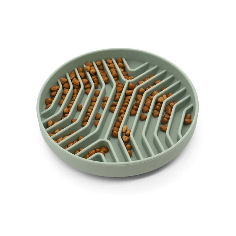 Ciotola Anti-Soffocamento per Cani, Ciotola in Silicone per Cani, Ciotola Antiscivolo e Anti-Ribaltamento per Alimenti, Ciotola per Alimentazione Cani, Accessori per Animali Domestici