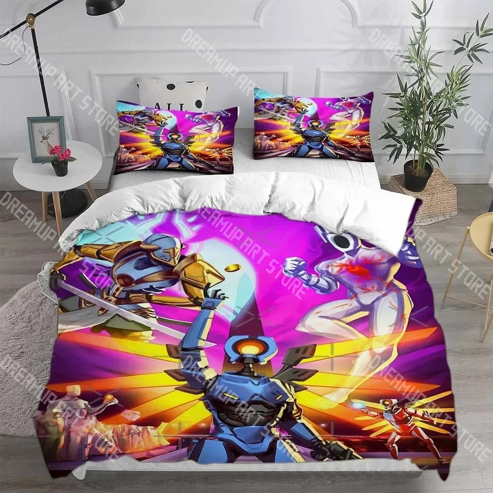 Fashion Game U-Ultrakill Bedding Set Single Twin Full Queen King Size Bed Set Kids Bedroom Duvetcover Sets Bed Sheet Set
