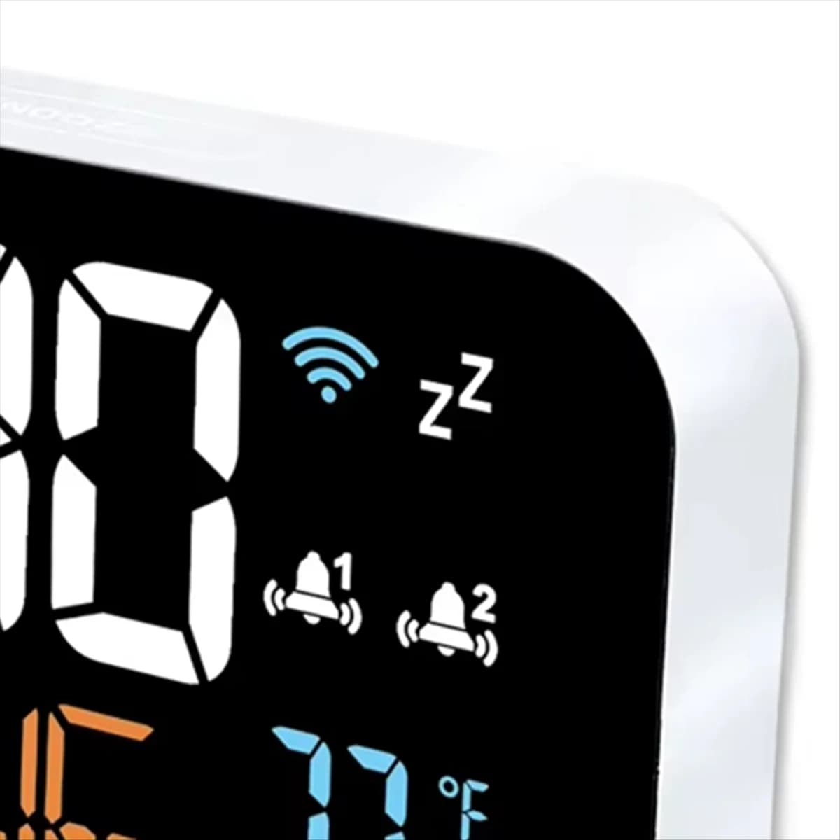 A002 Tuya WiFi Watch Calendar Intelligent Thermometer Igrometer with digital LED display WIFI support