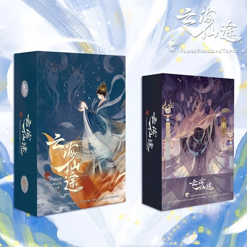 Yunhai Xiantu Tarot Deck Original Authentic Chinese‑Style Waite‑Style Board Game Collectible Tarot Cards Party Game Gift Toy