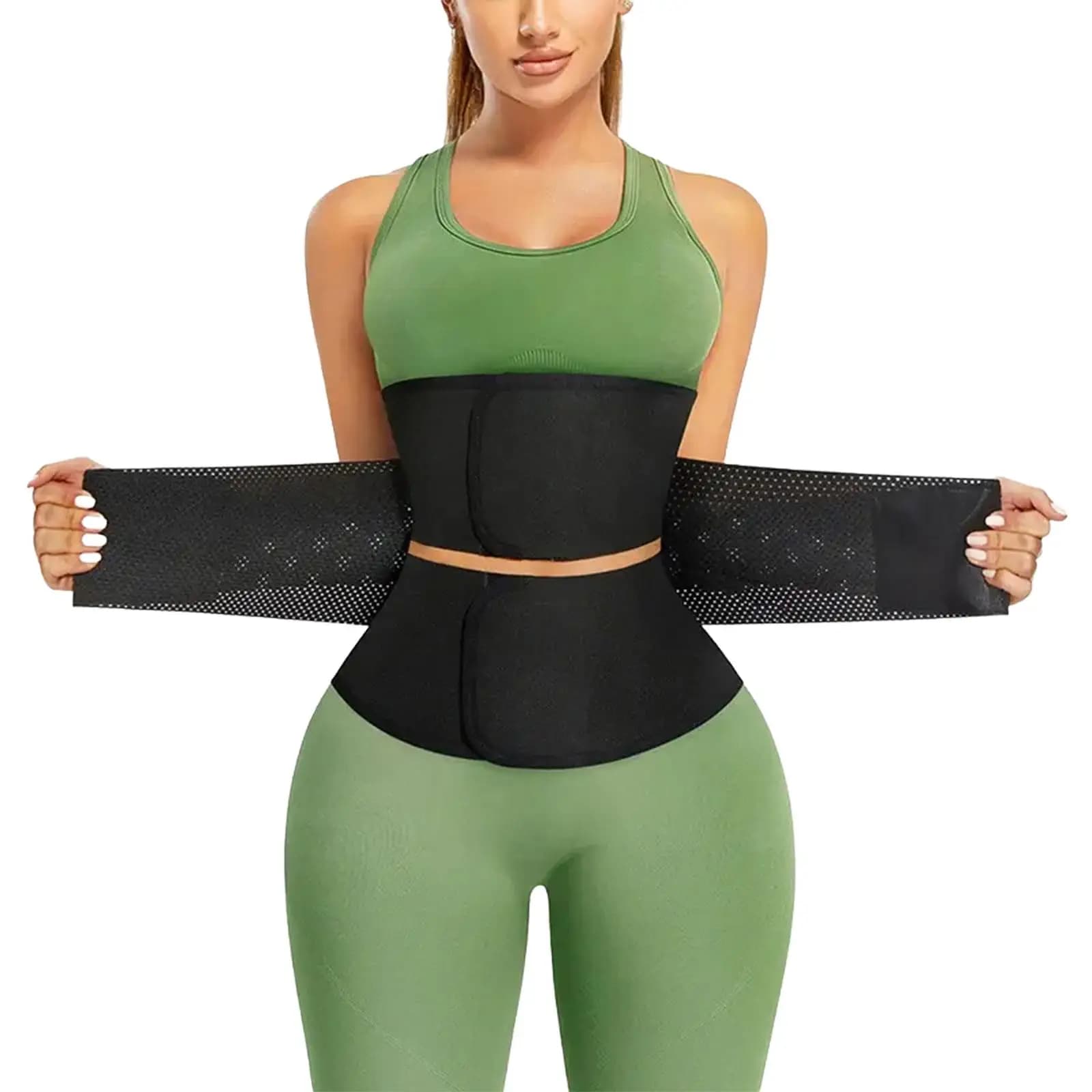 Corsetto elastico per allenamento in vita, ideale per corsa ed esercizio fisico