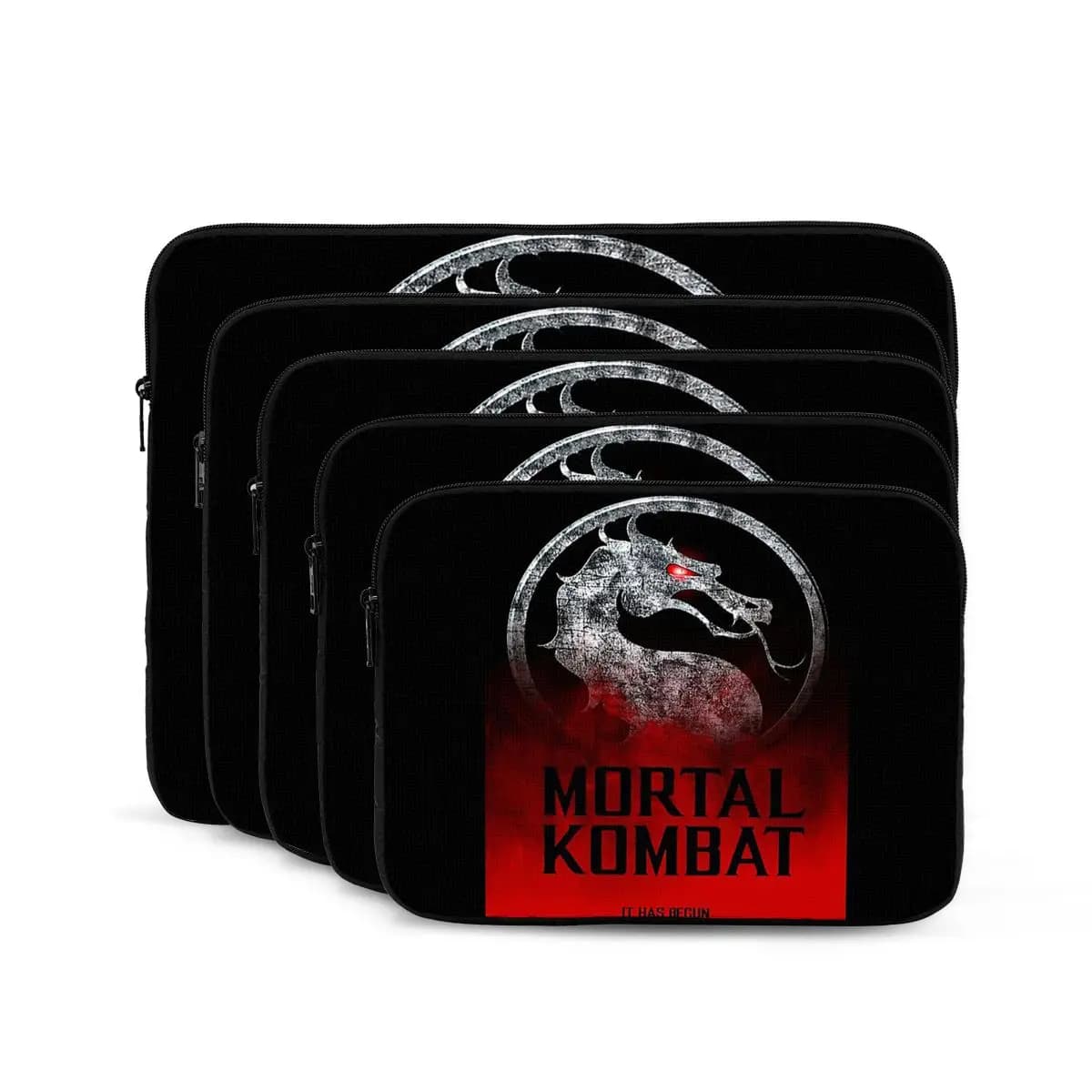 Mortal Kombat Logo Notebook Laptop Bag Case Pouch Notebook Sleeve Cover Bag Tablet Shockproof Case Bag