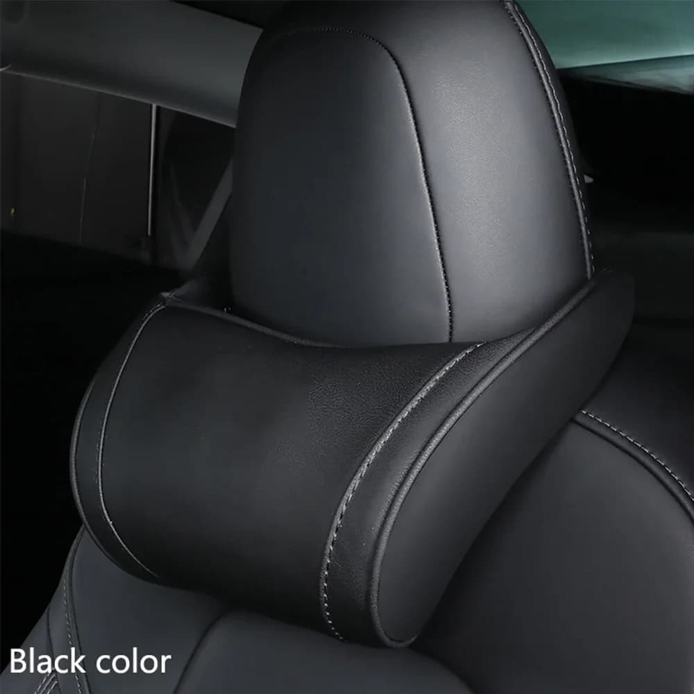 Neck Pillow Headrest Pillow Automobile Seat Neck Rest Auto Seat Head Support Pillow Accessories suit For Tesla Model 3 Y X S