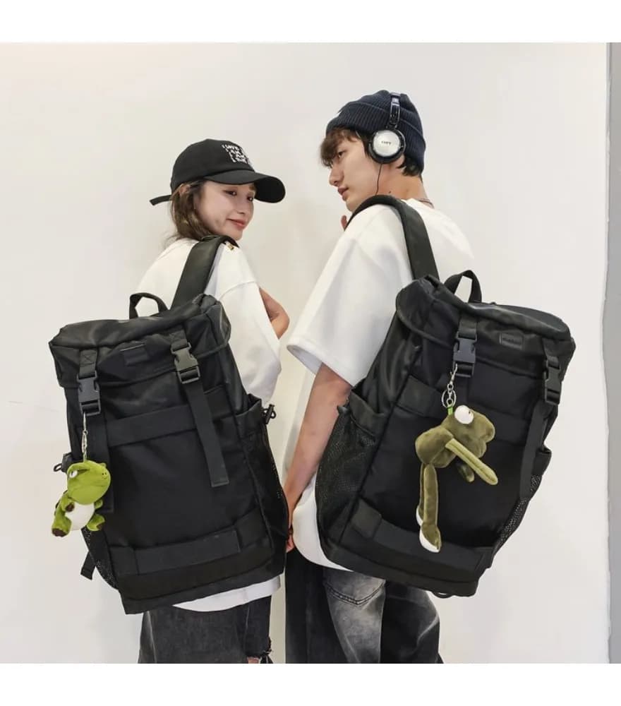 School bag Women's trendy brand sports outdoor travel bag Large capacity computer Men's backpack Leisure travel Student backpack