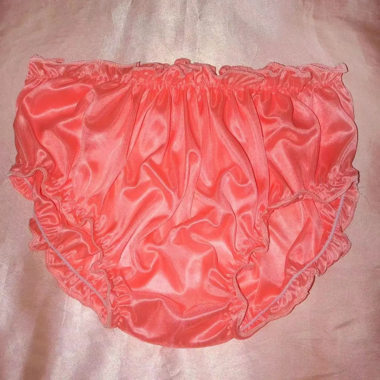 Unisex Underwear Unisex Silk Satin Shiny, Slip Strong Sizes, Underwear