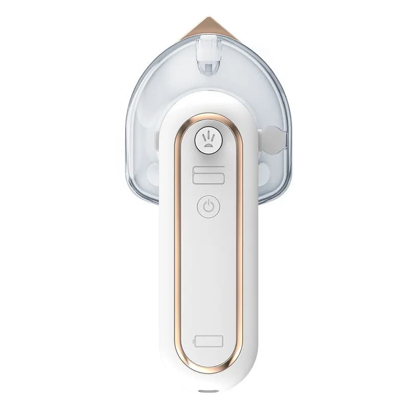 Ferro da Stiro a Vapore Mini Wireless, Stiratore Portatile Ricaricabile USB Senza Fili per Vestiti, Vaporizzatore Anti-Scottatura a Secco