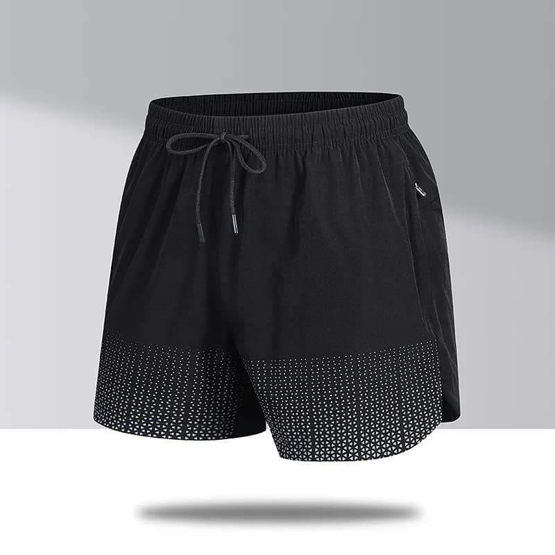 Men's casual sports shorts breathable slim athletic fast drying hiking fitness racing cycling shorts man's marathon