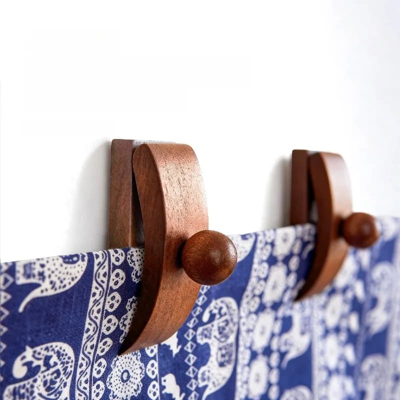 Wooden Storage Holder Wall Tapestry Auxiliary Dry Clip Wardrobe Product Showcase Clips Multi Purpose Portable Storage Holders