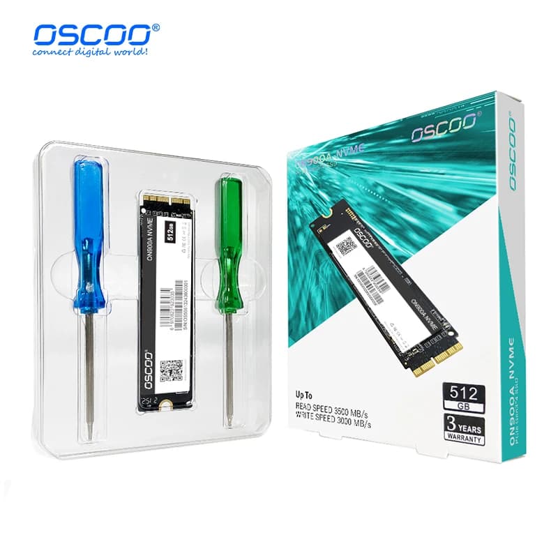 OSCOO SSD Internal Solid State Disk for 2013-2017 Macbook Air A1465 A1466 &2013-2016 Macbook Pro A1502 A1398 &2014 MacMini A1347