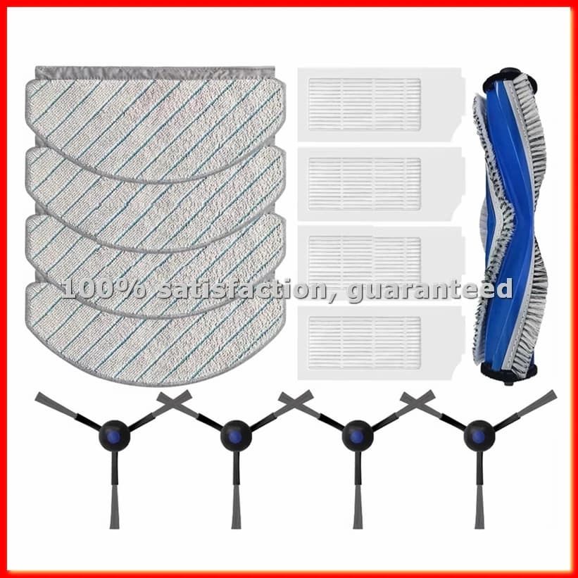 Accessories for Robot Vacuum Cleaner Deebot N20 / N20 Plus / N20: Mop, Filter, Roller, Side Brush - A13G