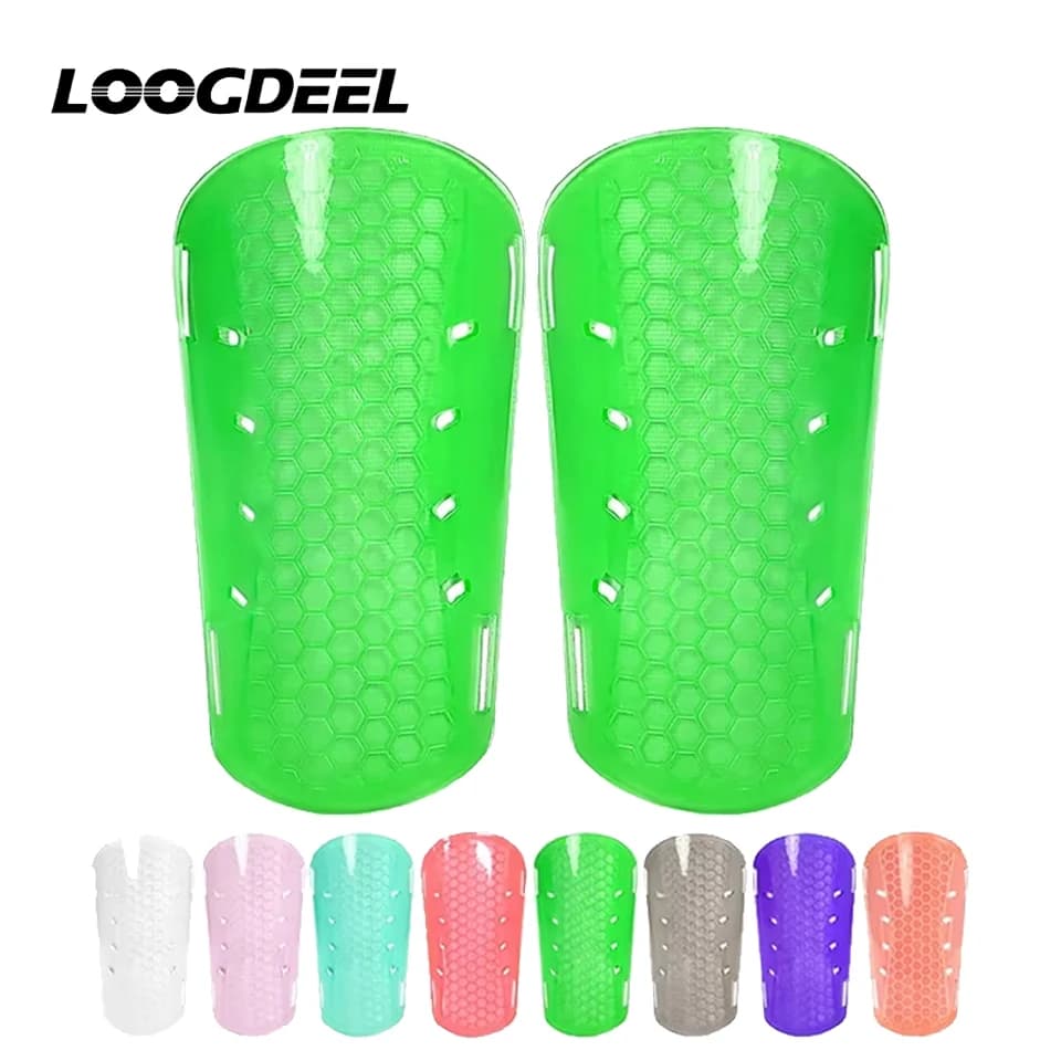 Loogdeel Anti Collision Leg Protection Board Knee Legging Guard Children Adult Soccer Sports Shinguard Football Kneepad Shin Pad