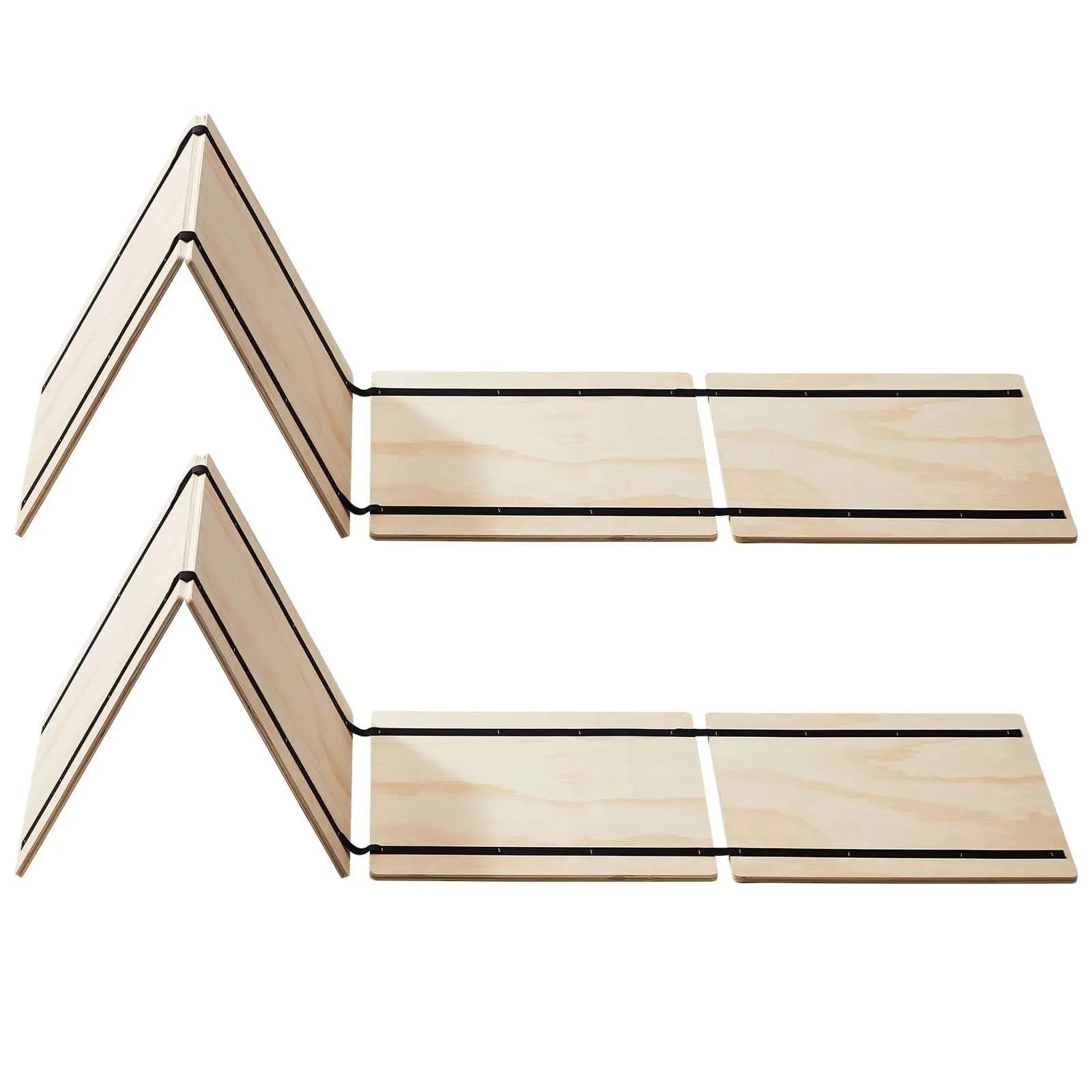 Base letto a castello singolo, doghe pieghevoli da 0,4 pollici con connessione, supporto materasso in legno per letto singolo, supporto