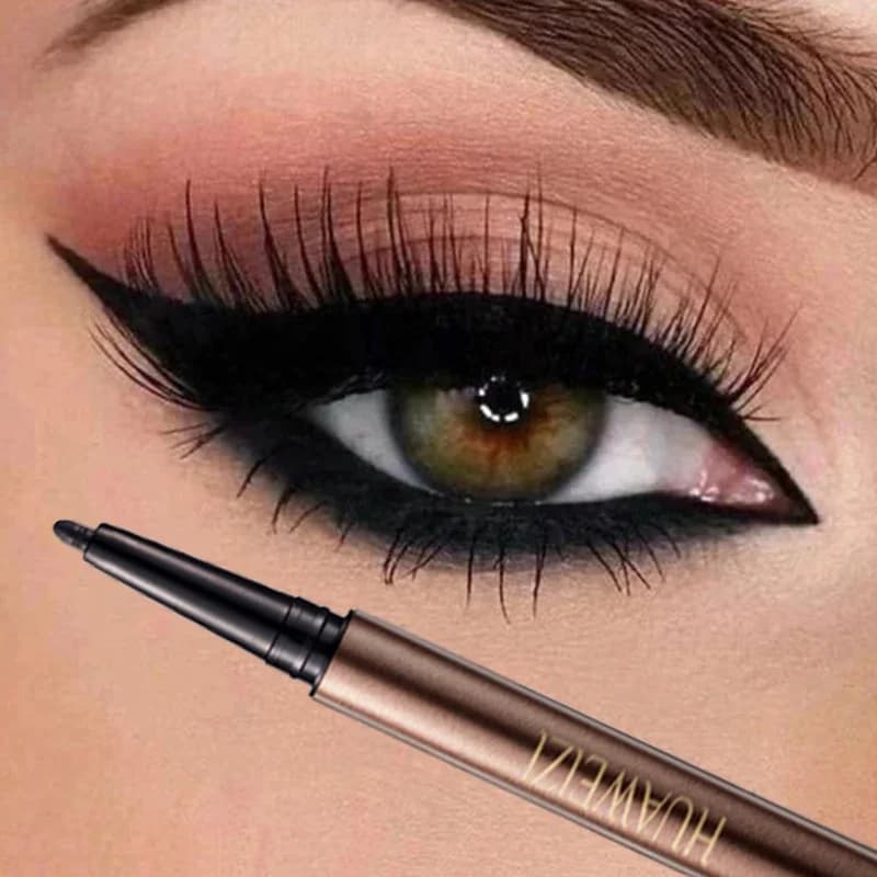 1 pz penna gel liquido eyeliner impermeabile lunga durata asciugatura rapida trucco liscio bellezza smalto opaco timbro matita per occhi cosmetici