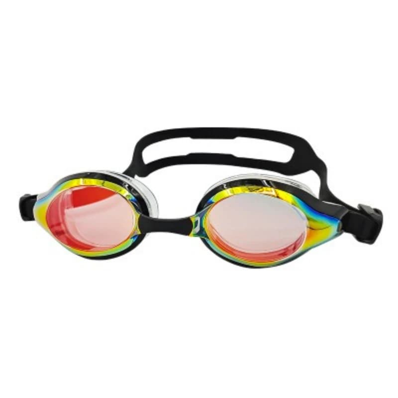 New competition silicone swim glasses with small frame waterproof anti-fog for adults
