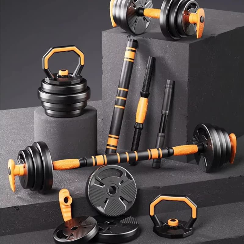 XD Custom Logo 3 free weights in 1 Handbooks for bodybuilding Kettlebell Set 10-40 kg adjustable handlebar set
