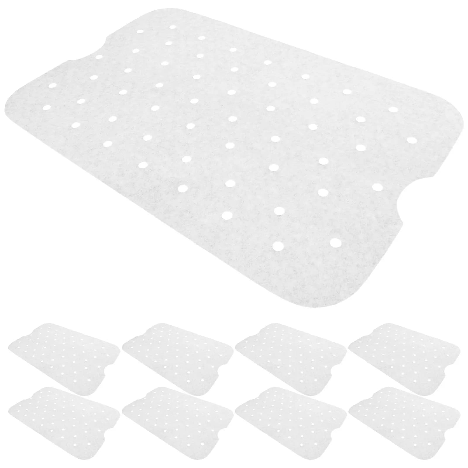100 Fogli di Carta da Forno Perforata Usa e Getta per Cottura Uniforme, Resistente all'Olio, Non Assorbente, per Friggitrice ad Aria