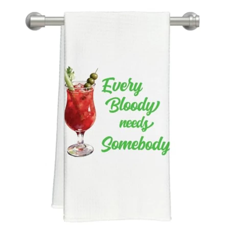 Kitchen Towels, Gifts for Lovers, Cocktail Themed Gifts Decorative Hand Dish Tea Towels for Kitchen Bar, 16x24 Inch
